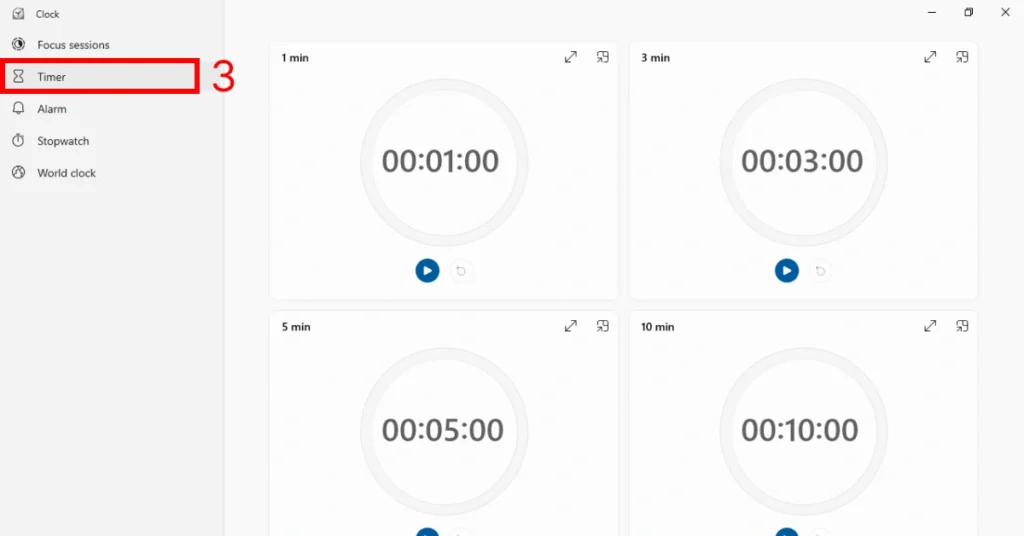 cara pasang timer di laptop