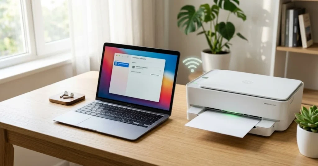 cara menyambungkan printer ke laptop