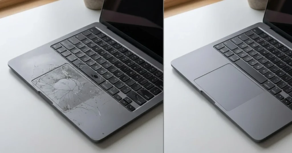 biaya ganti touchpad laptop