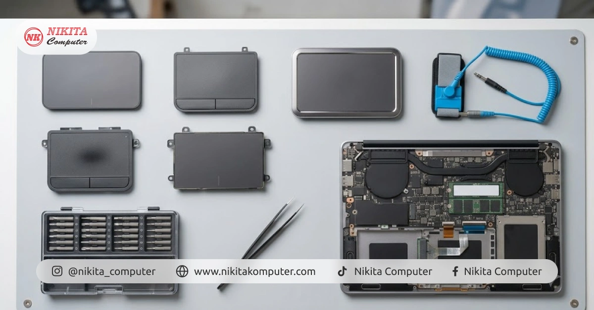 biaya ganti touchpad laptop