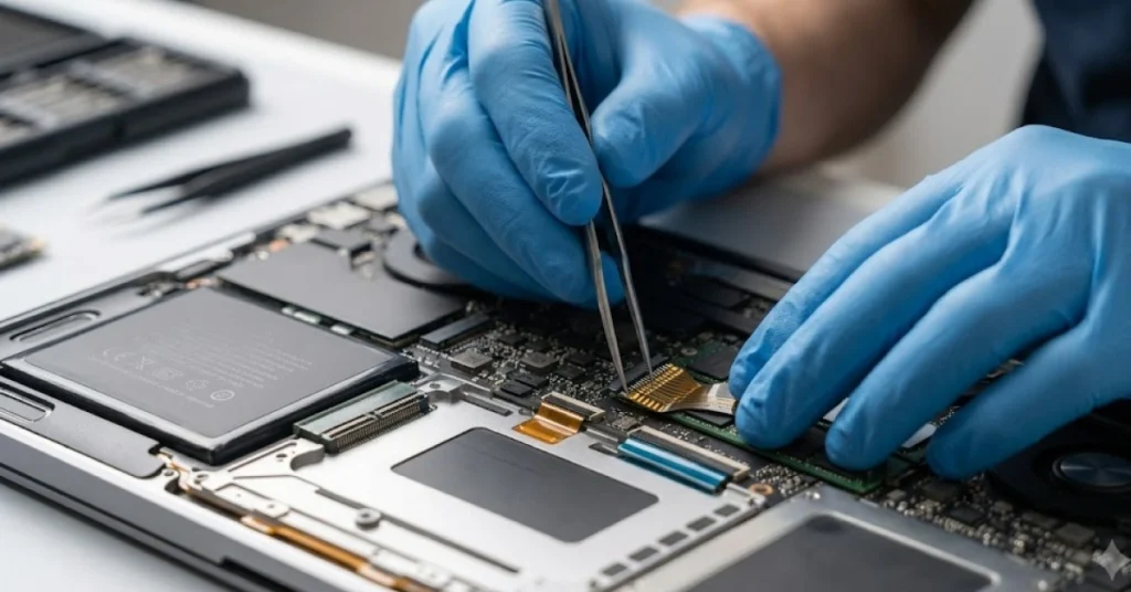 harga service laptop black screen