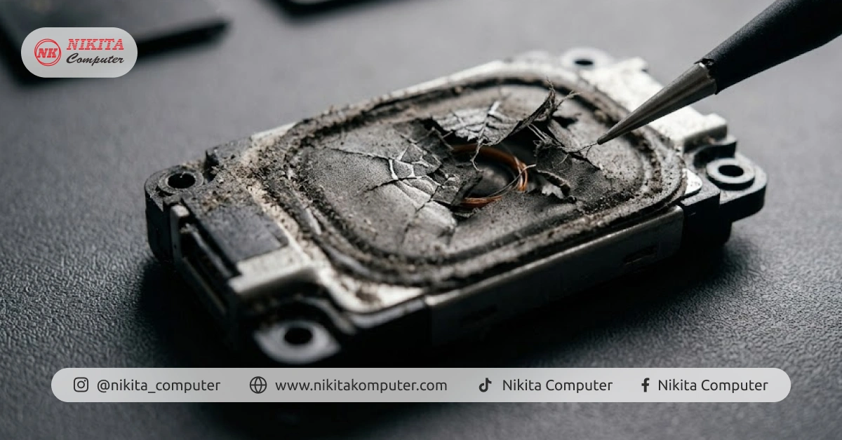 biaya ganti speaker laptop