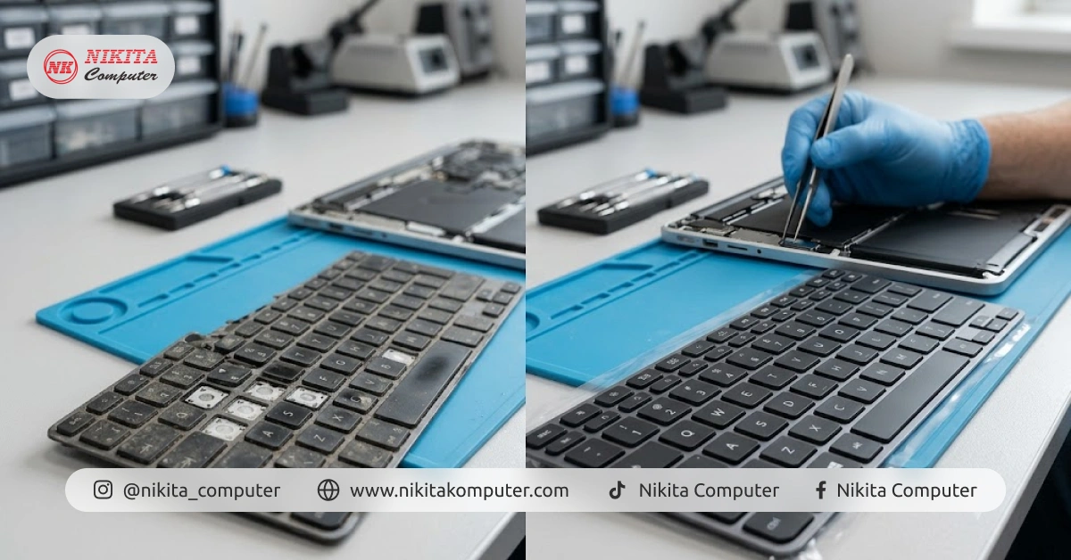 harga benerin keyboard laptop lenovo