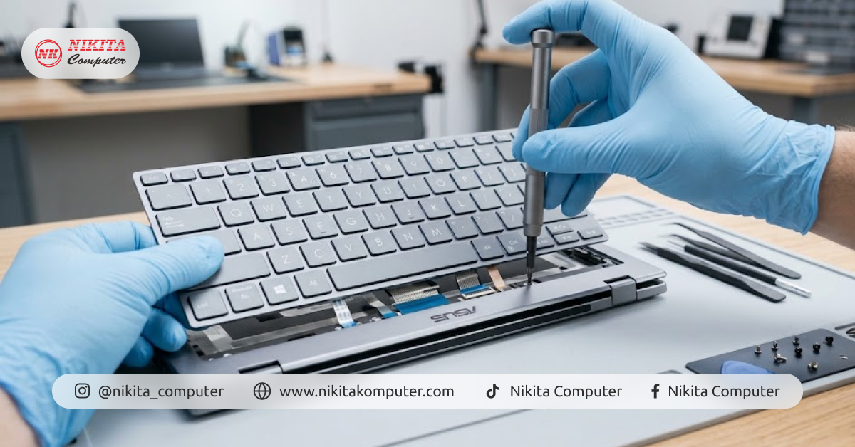 biaya ganti keyboard laptop asus